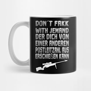 Don´t FaKK WITH JEMAND Gaming Design Mug